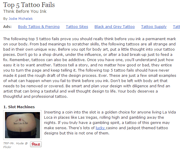 top 5 tattoo fails